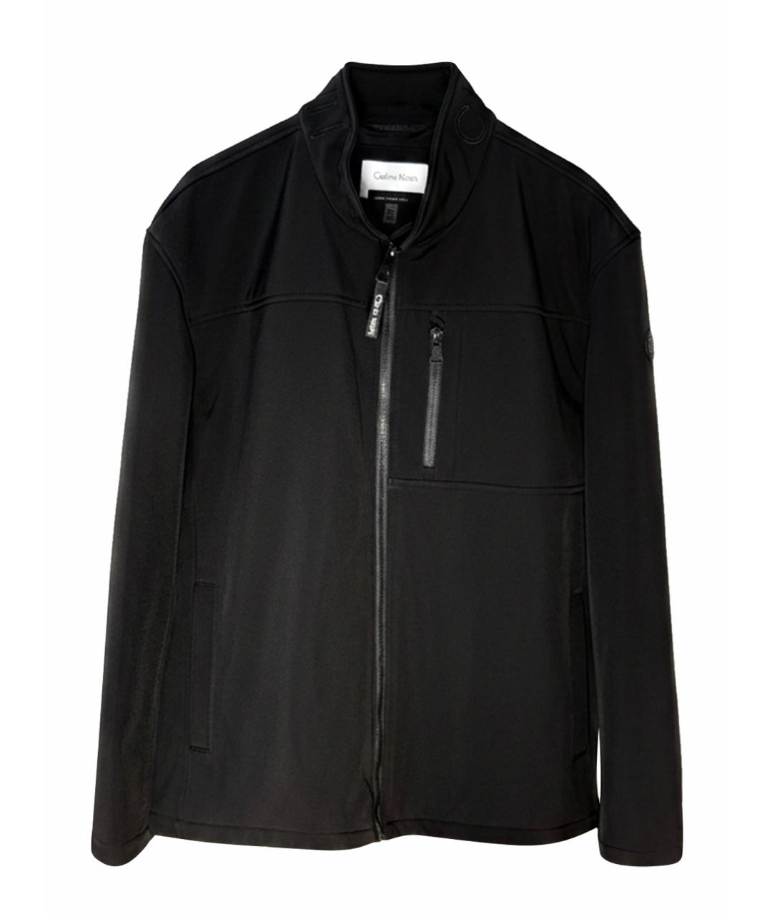 CALVIN KLEIN Черная полиэстеровая куртка, фото 1