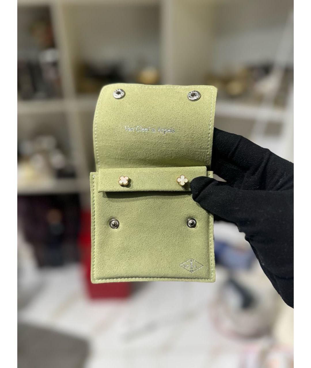 VAN CLEEF & ARPELS Золотые серьги из желтого золота, фото 3