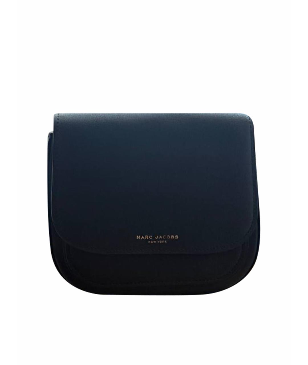 MARC JACOBS Черная кожаная сумка через плечо, фото 1