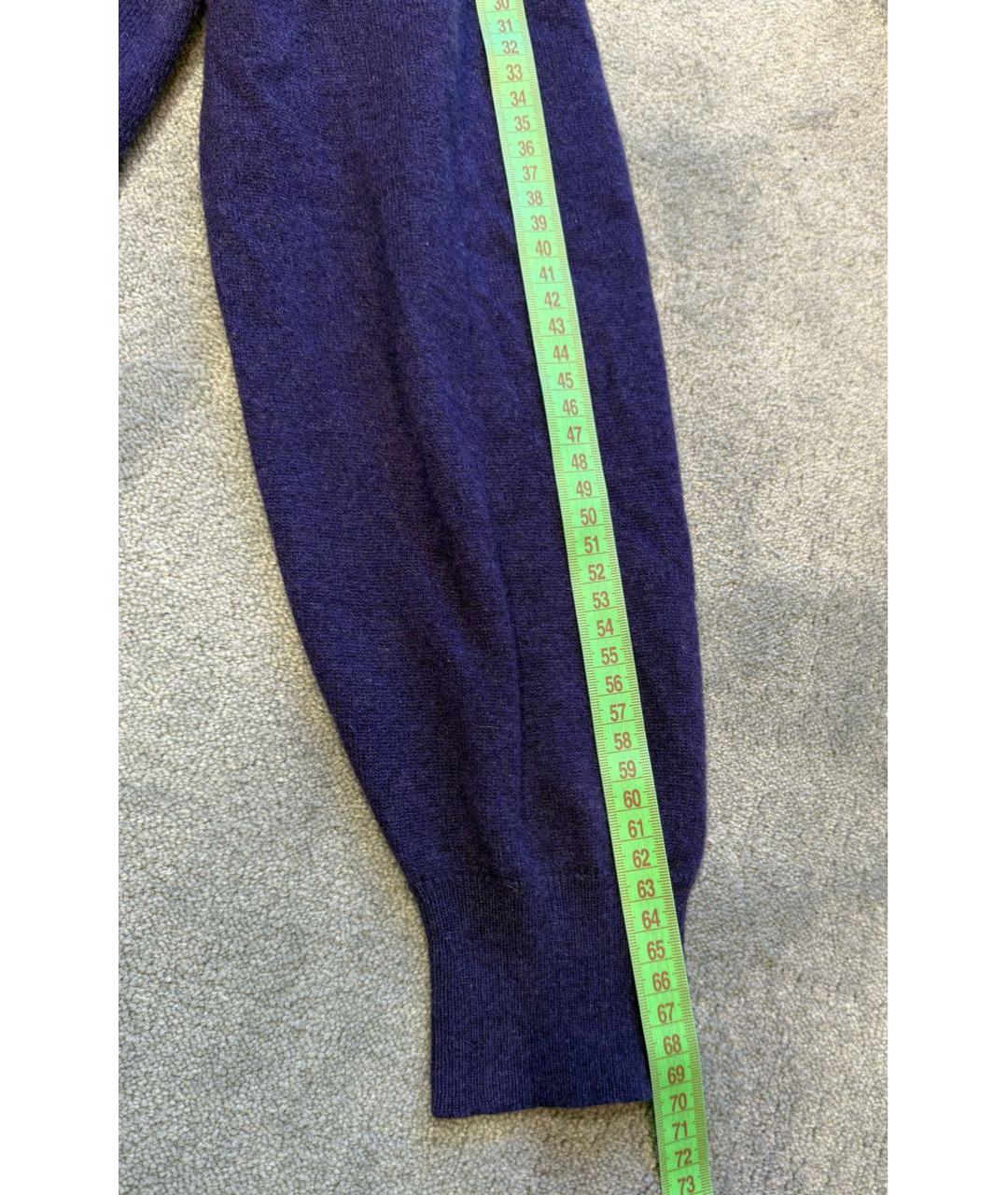 BRUNELLO CUCINELLI Фиолетовый кашемировый джемпер / свитер, фото 8