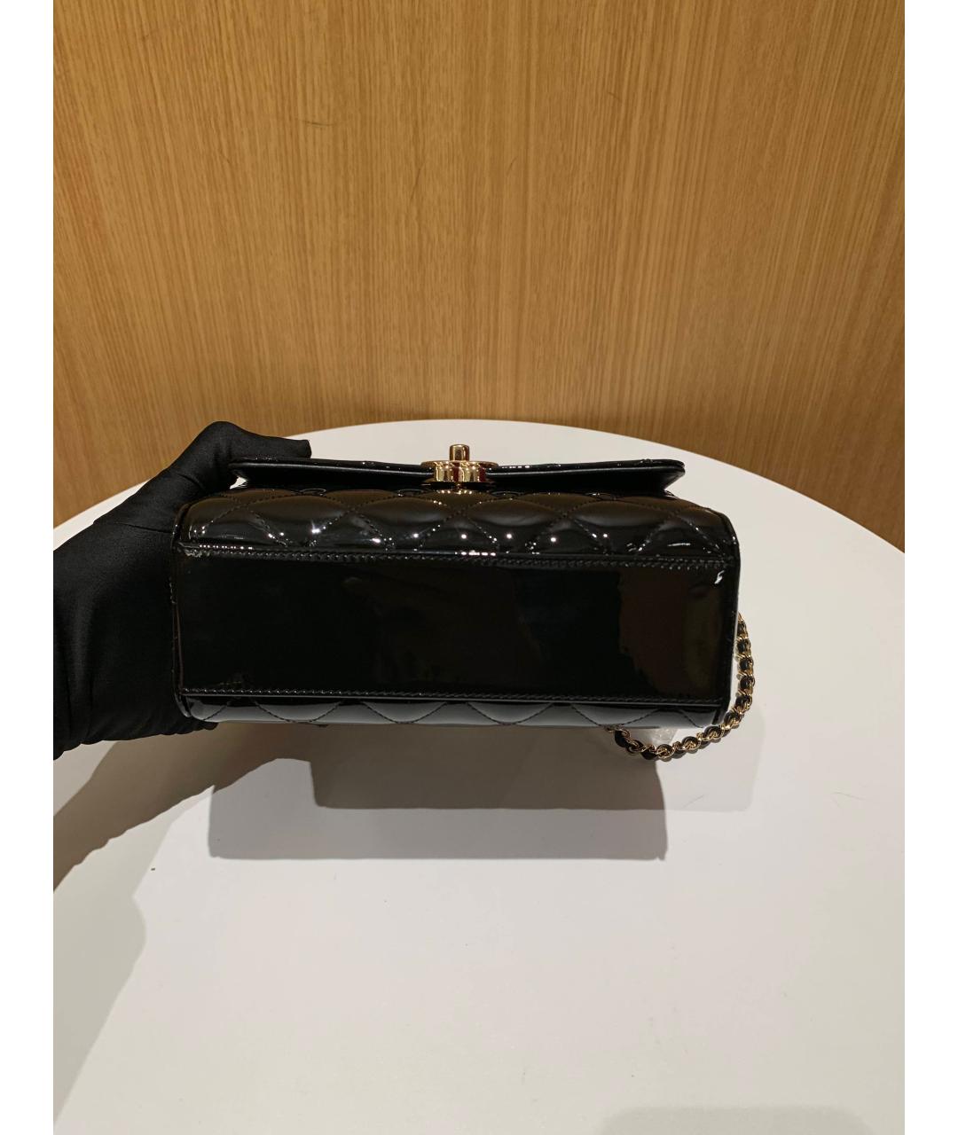 CHANEL Черная сумка через плечо, фото 4