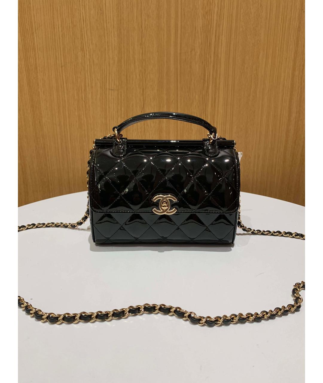 CHANEL Черная сумка через плечо, фото 2