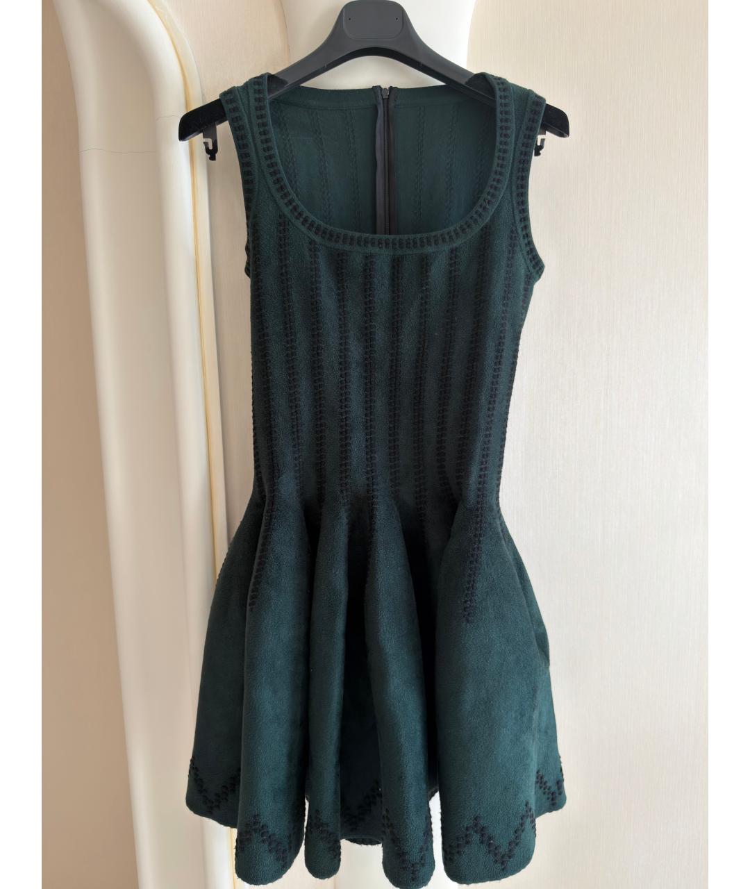 ALAIA Зеленые коктейльное платье, фото 6