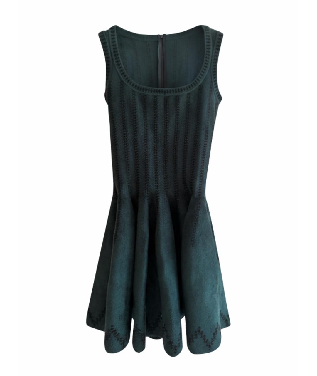 ALAIA Зеленые коктейльное платье, фото 1