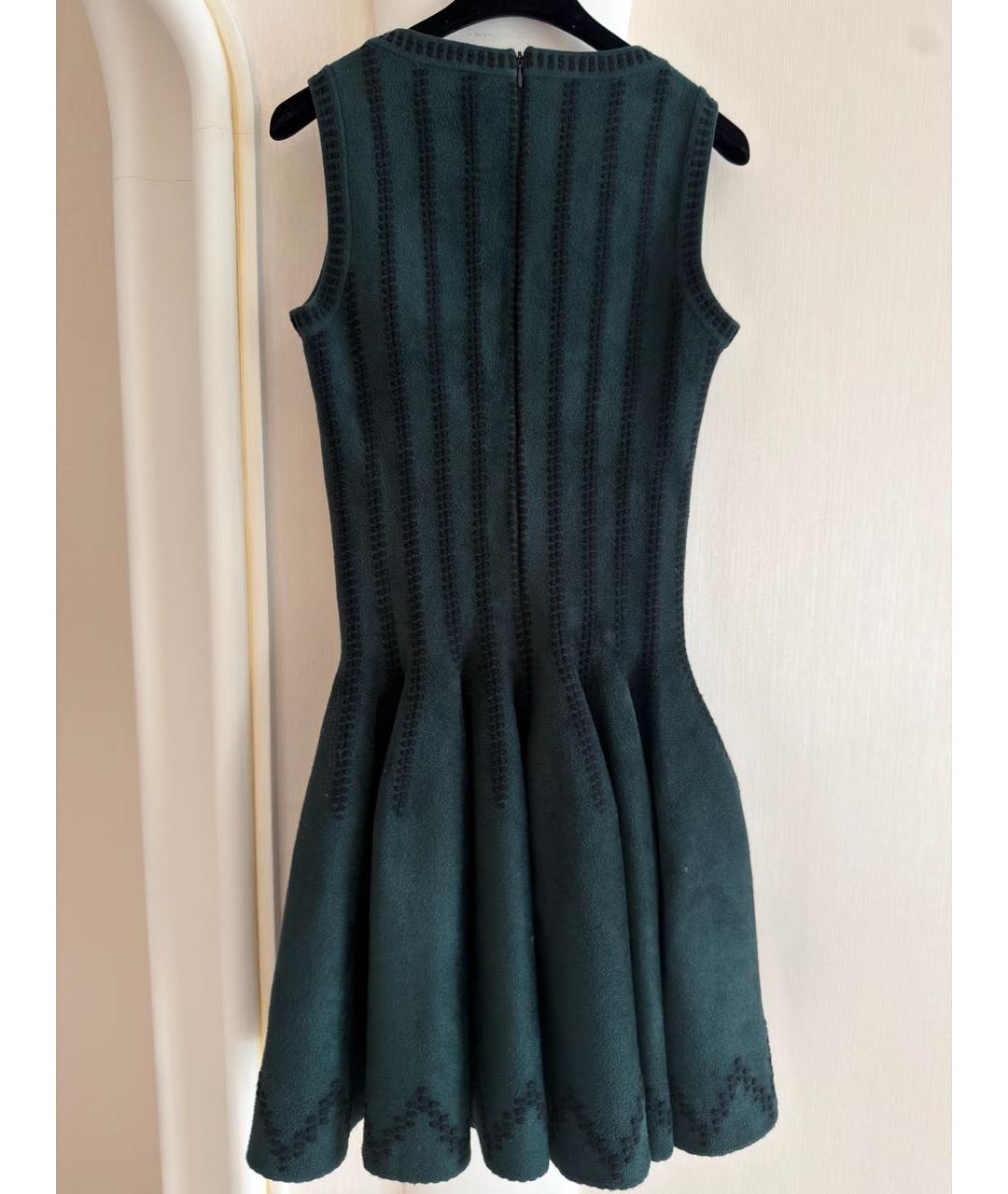 ALAIA Зеленые коктейльное платье, фото 3