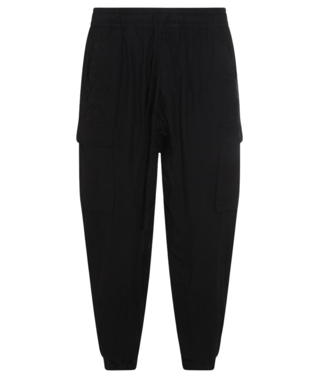 THOM KROM Черные хлопковые повседневные брюки, фото 1