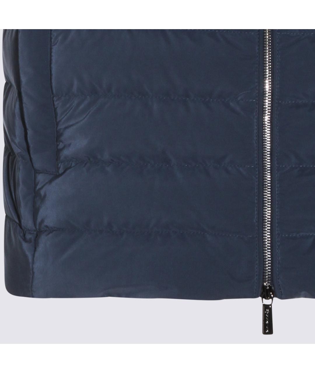 MOORER Синий полиамидовый жилет, фото 3