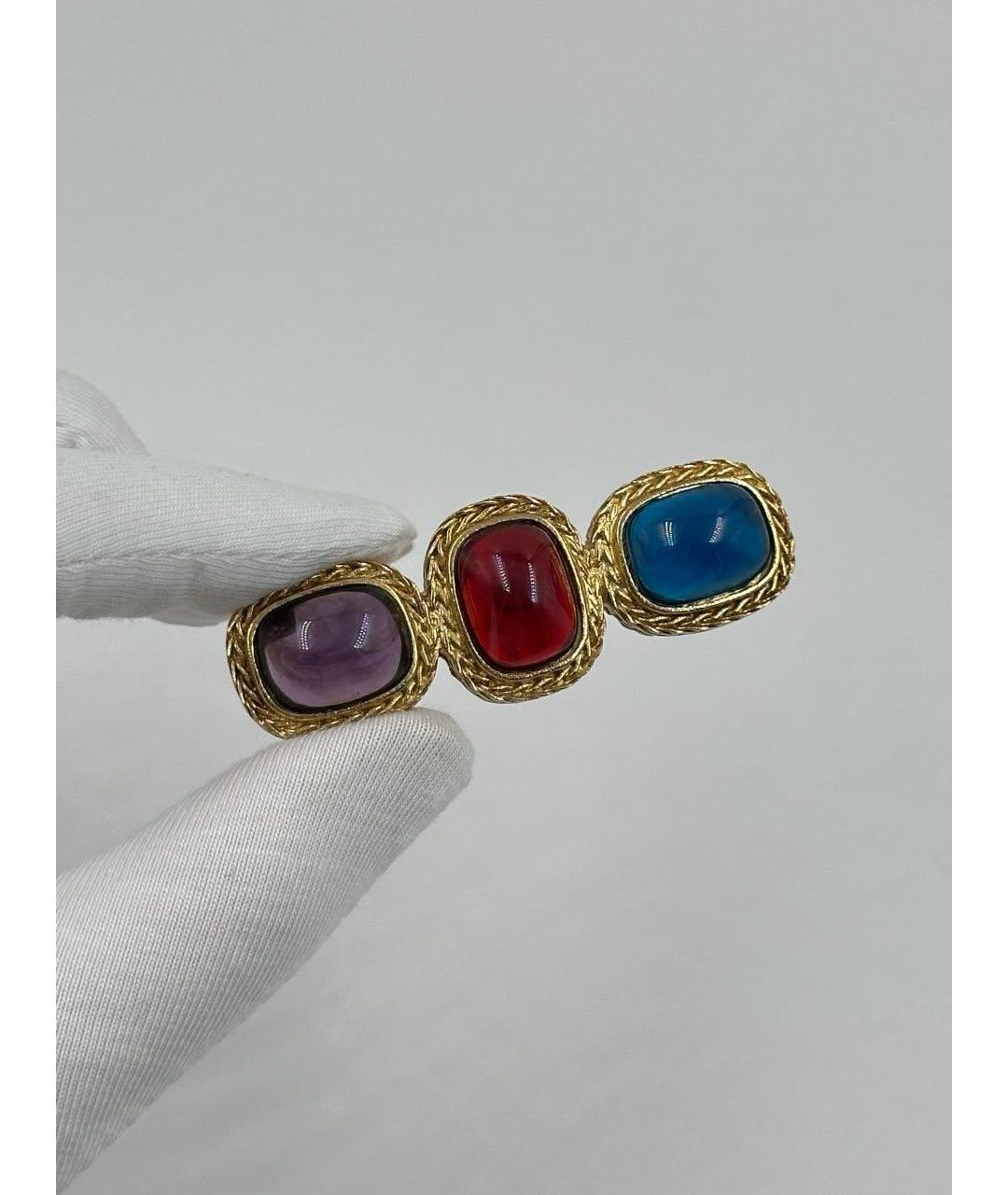 GIVENCHY Мульти металлическая булавка / брошь, фото 2