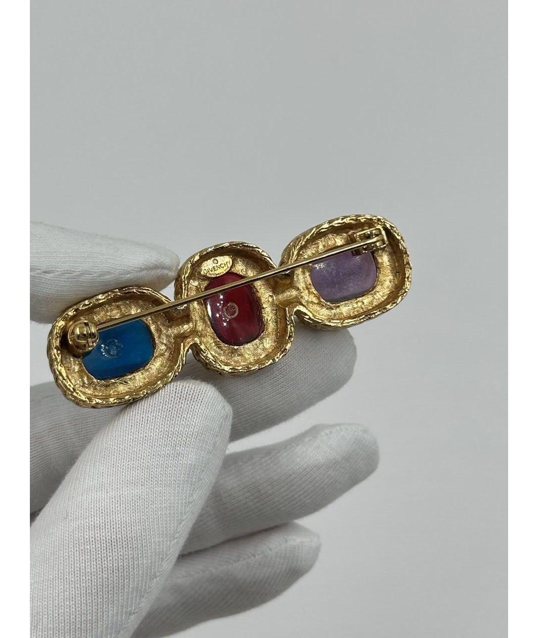 GIVENCHY Мульти металлическая булавка / брошь, фото 5