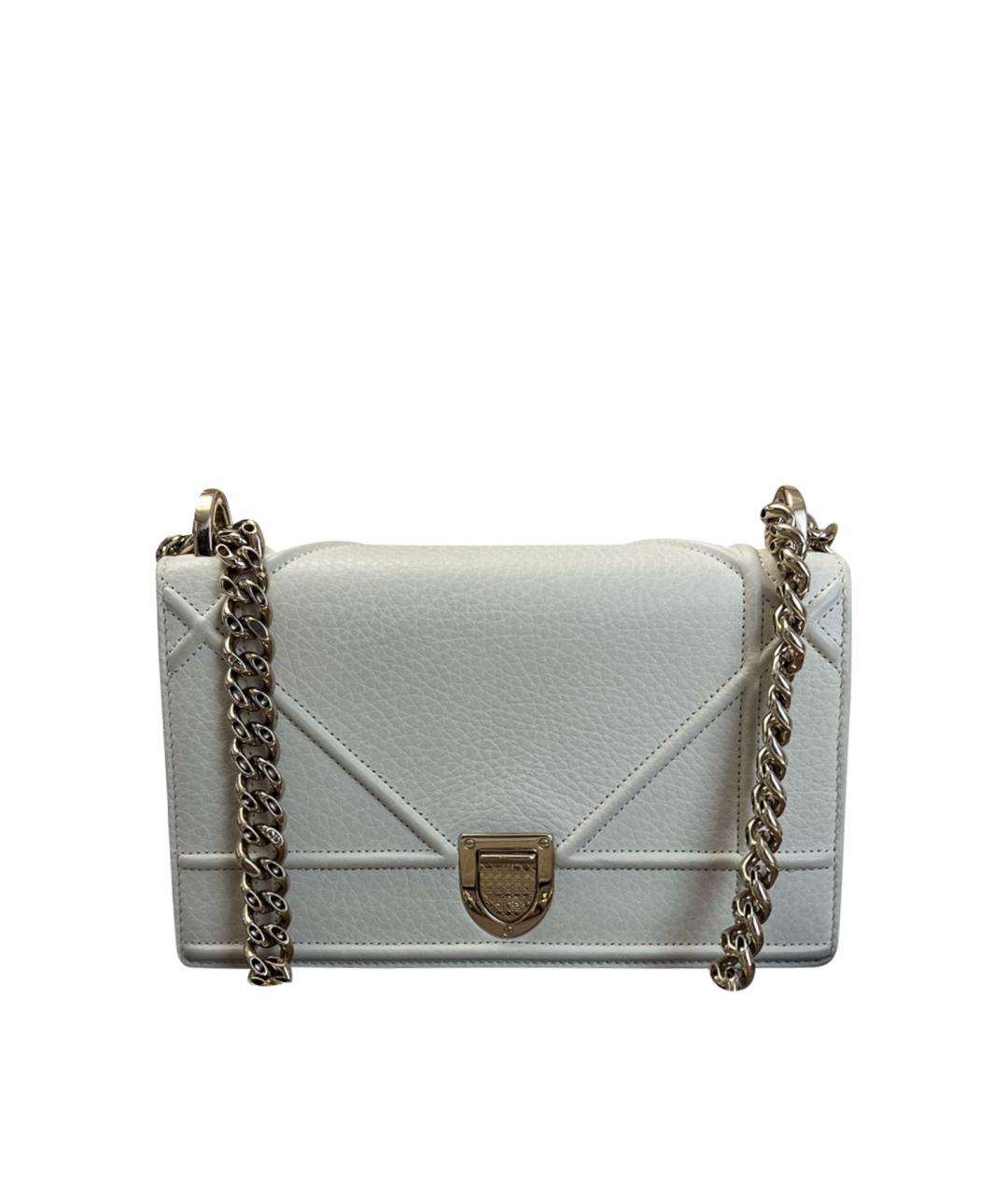 DIOR BEAUTY Бежевая кожаная сумка через плечо, фото 1