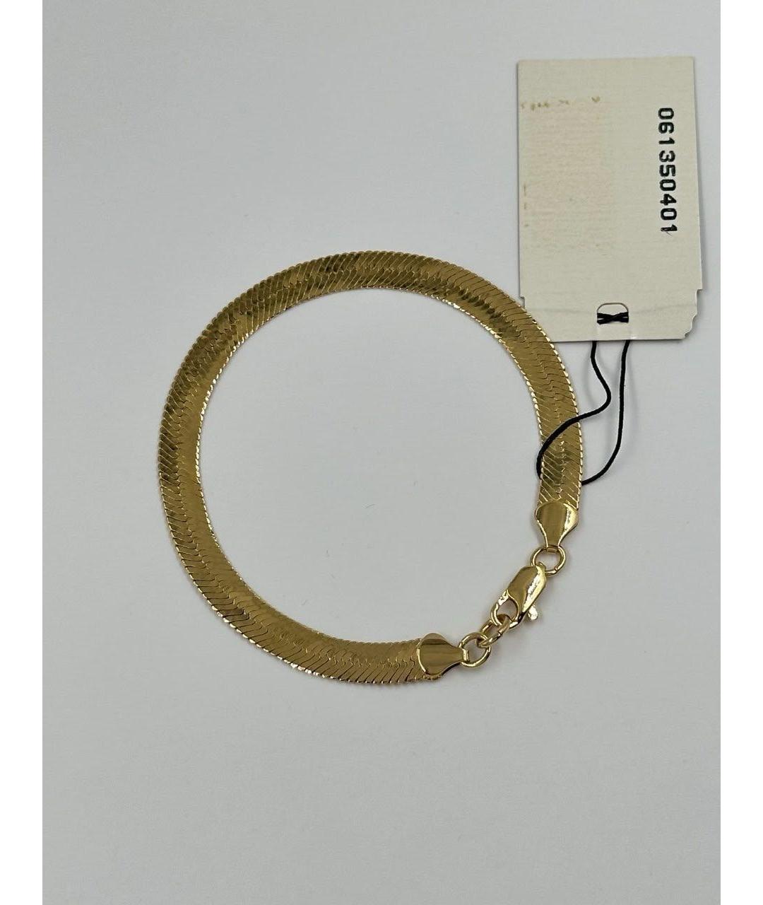 GIVENCHY Золотой металлический браслет, фото 6