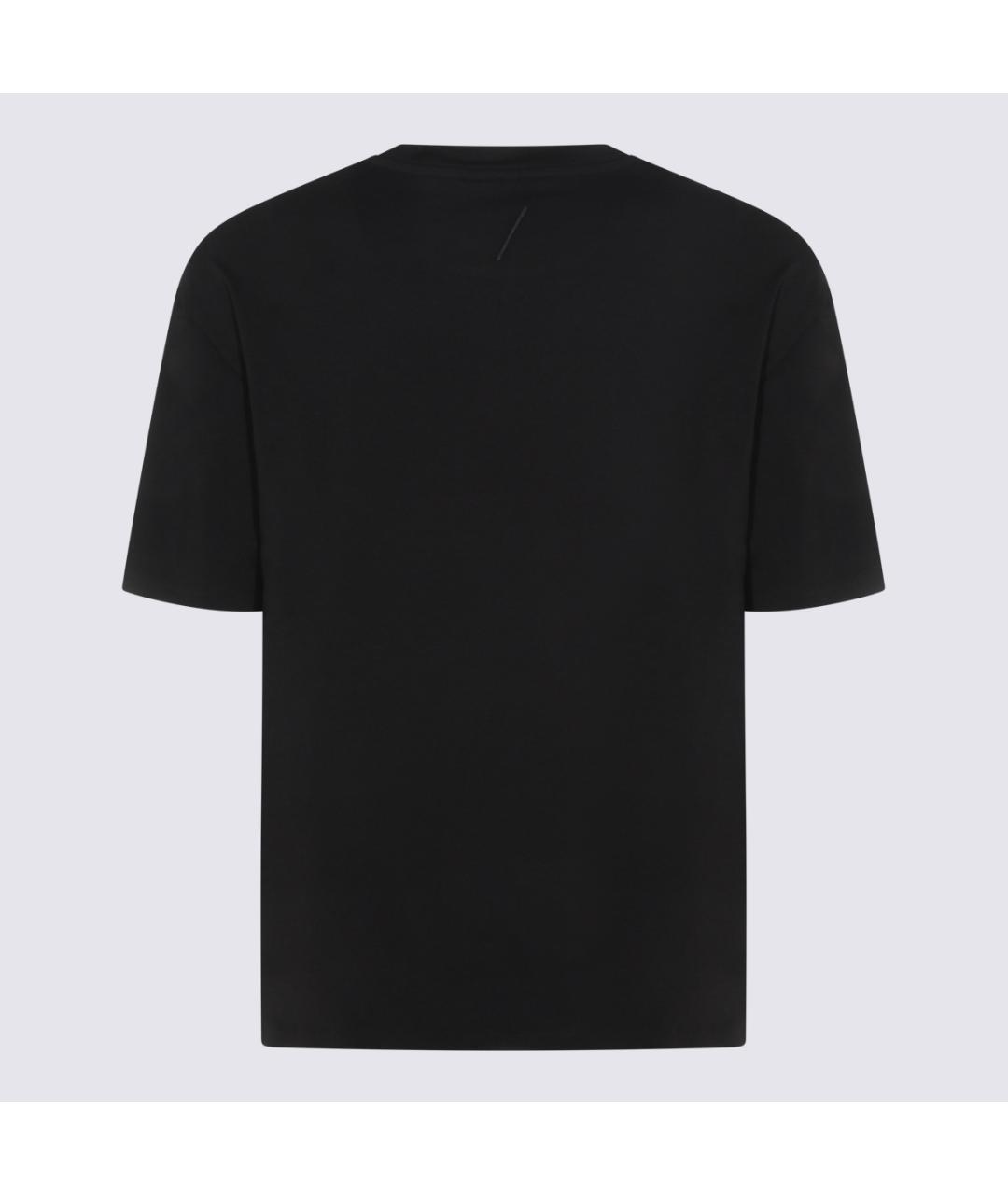 THOM KROM Черная хлопковая футболка, фото 4