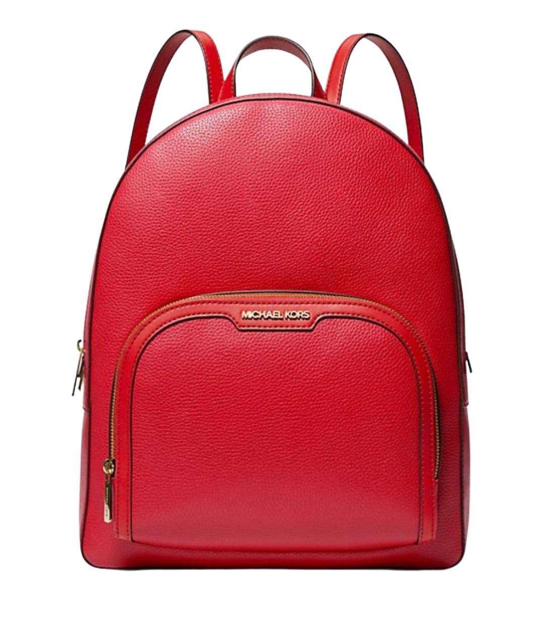 MICHAEL KORS Красный кожаный рюкзак, фото 1