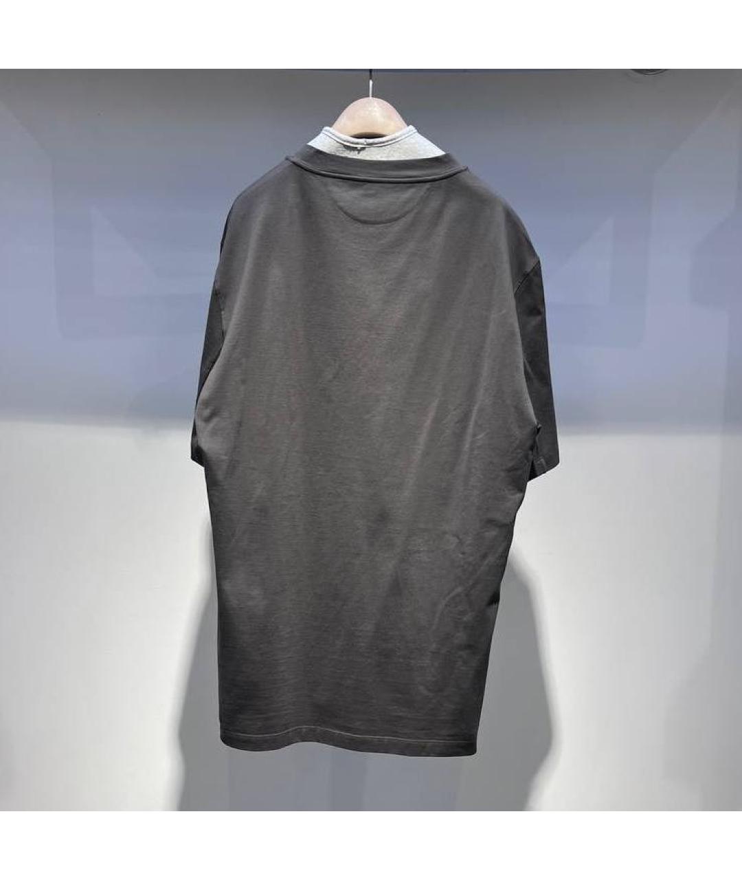 BRUNELLO CUCINELLI Хлопковая футболка, фото 2