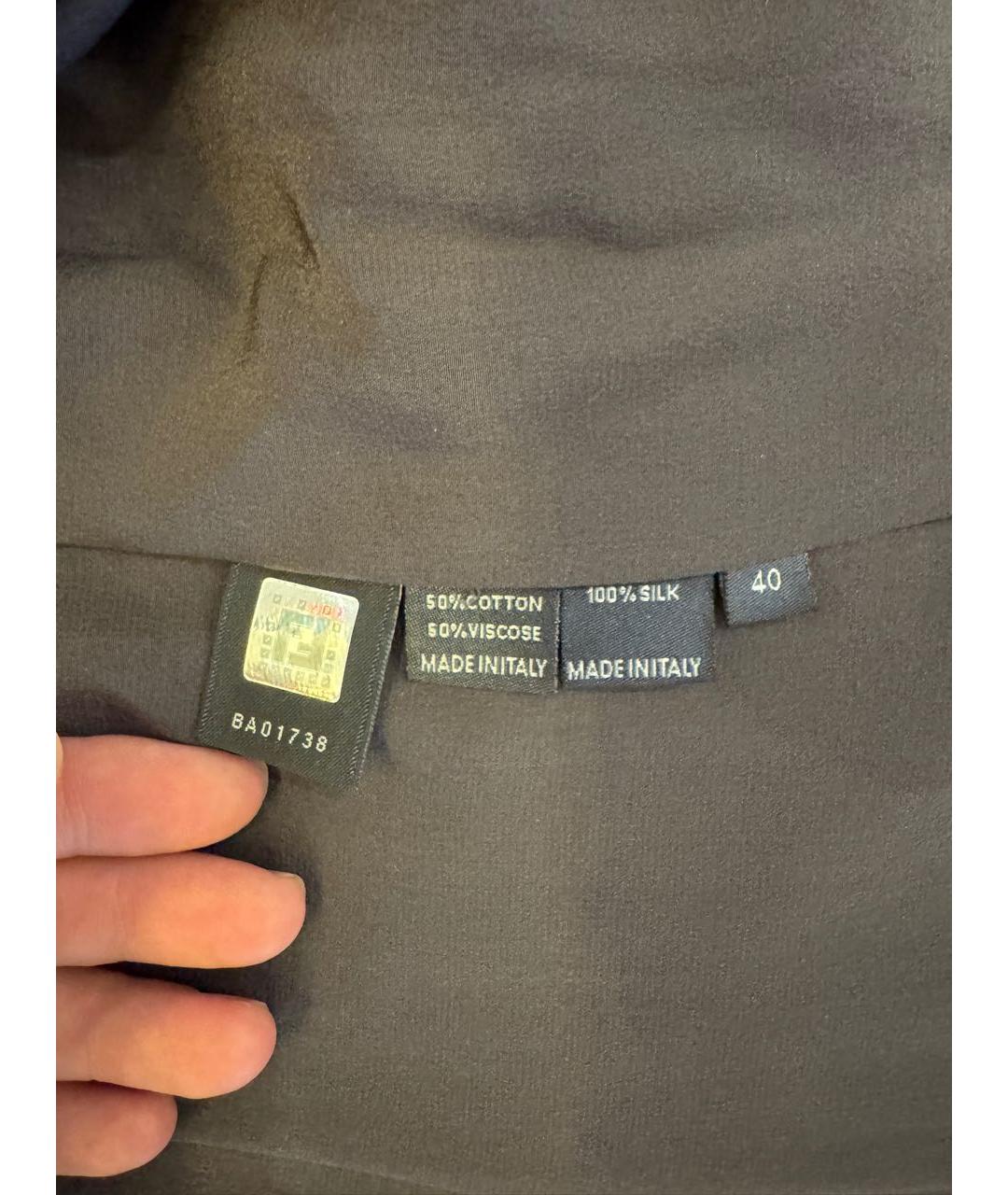 FENDI Коричневая меховая шуба, фото 5