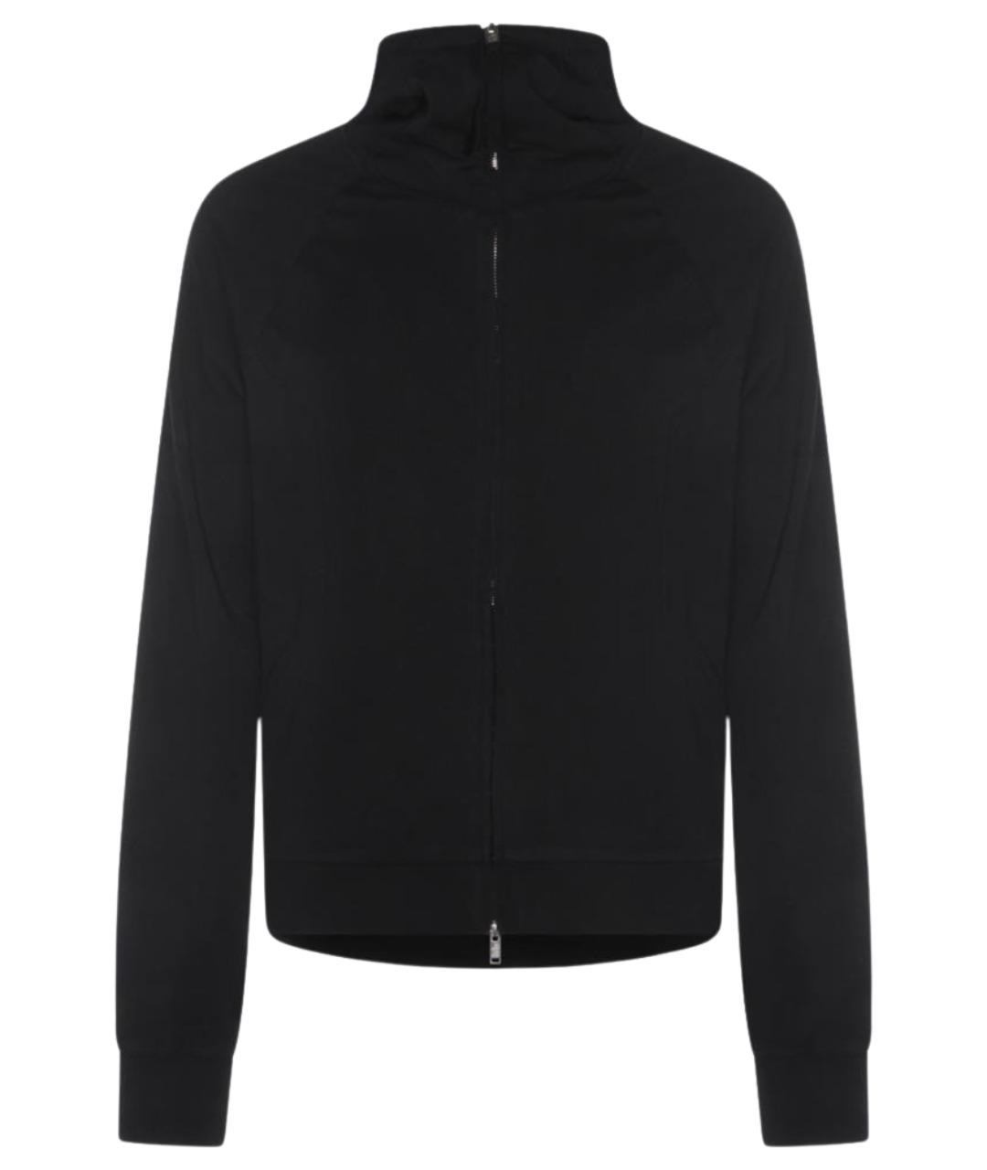 THOM KROM Черный хлопковый джемпер / свитер, фото 1