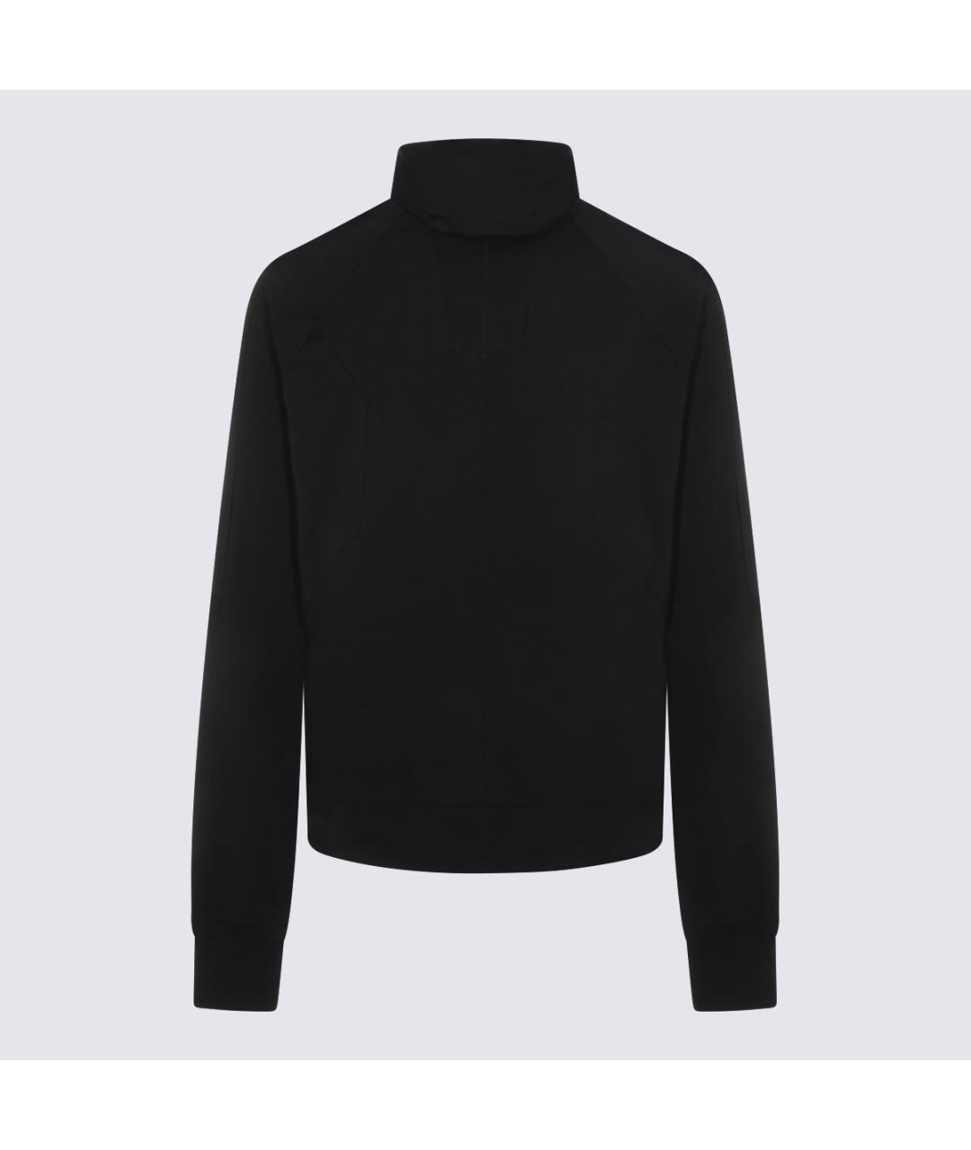 THOM KROM Черный хлопковый джемпер / свитер, фото 2