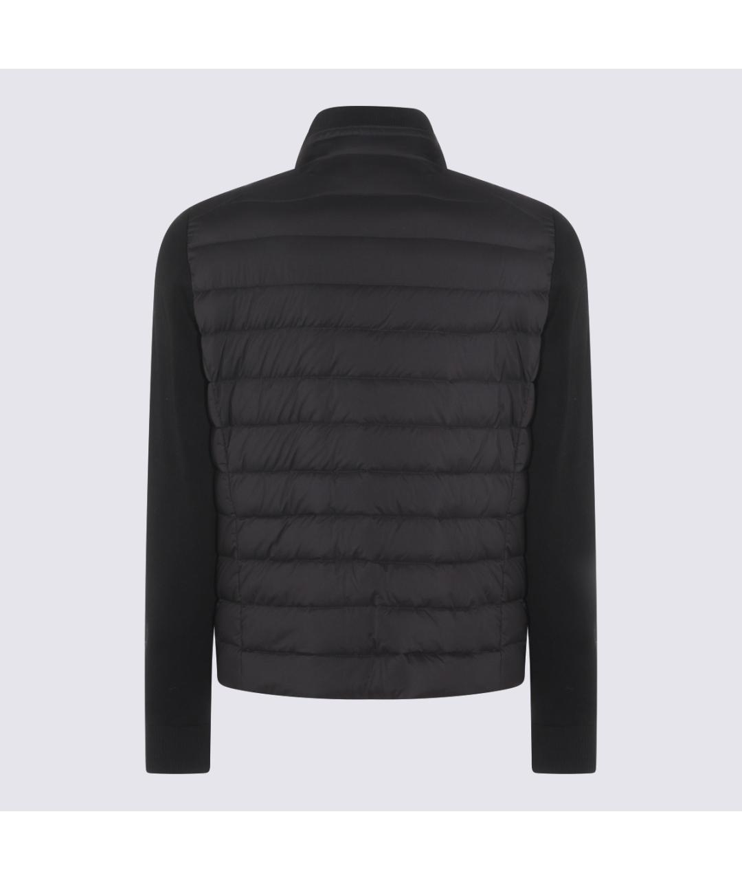 MOORER Черная полиамидовая куртка, фото 2