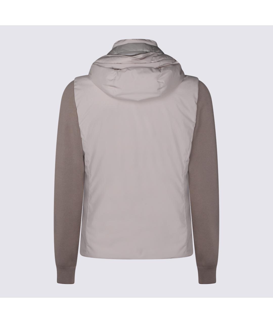 MOORER Бежевая полиамидовая куртка, фото 2