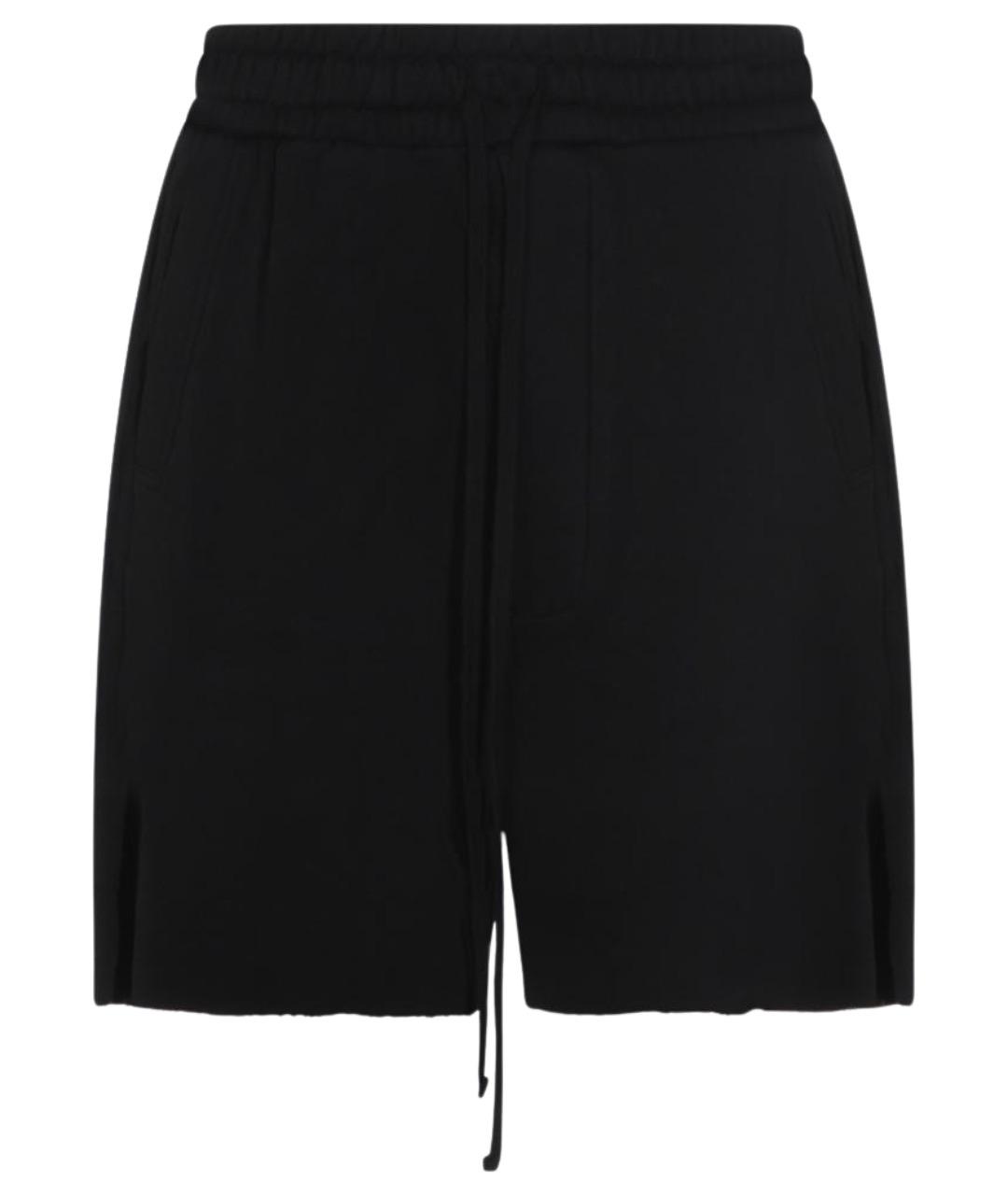 THOM KROM Черные хлопковые шорты, фото 1