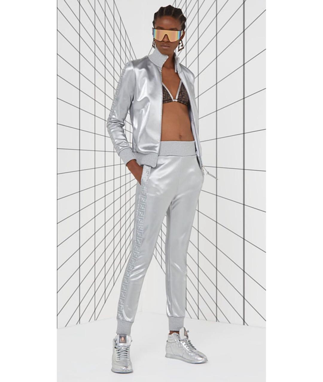 FENDI Серебрянный спортивные костюмы, фото 2