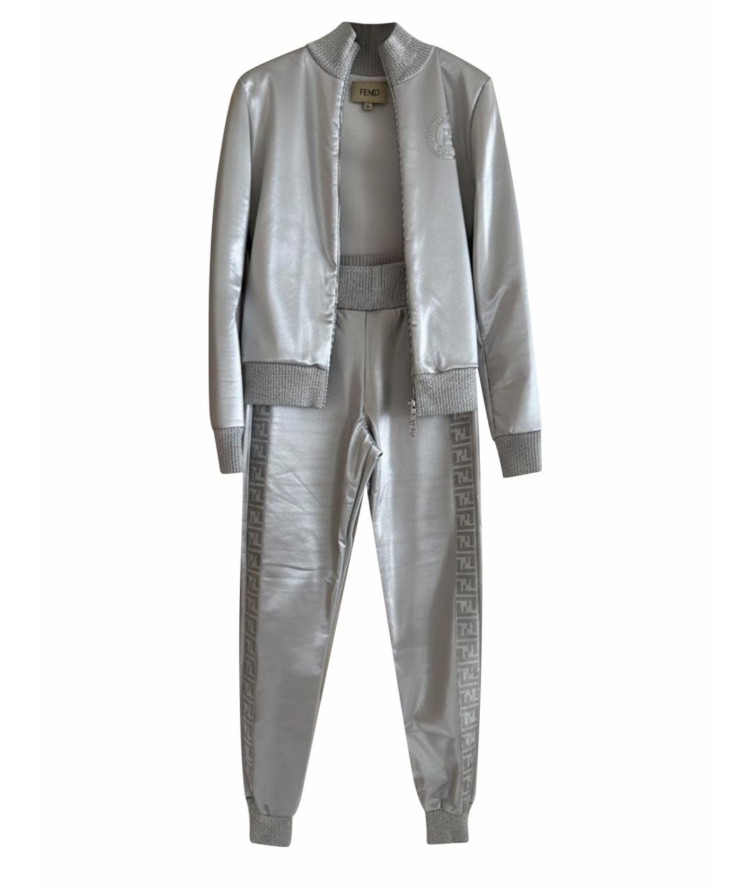 FENDI Серебрянный спортивные костюмы, фото 1