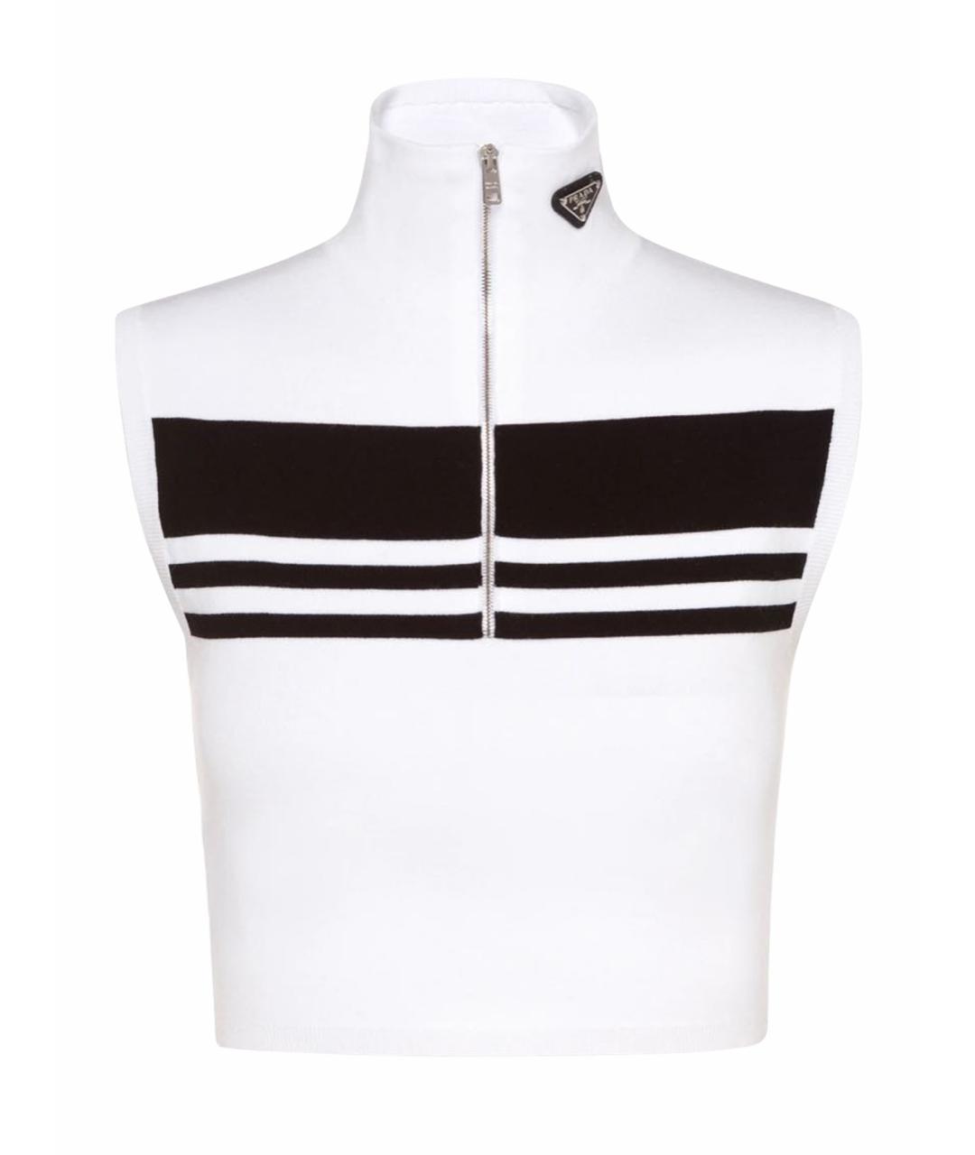PRADA Белая водолазка, фото 1