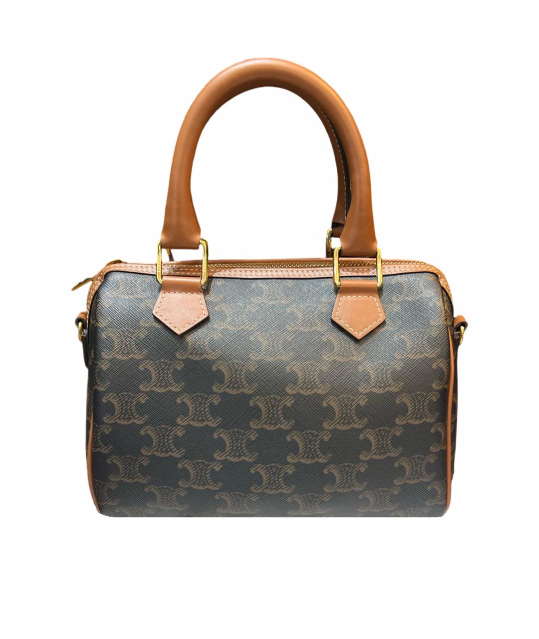 CELINE Коричневая сумка через плечо, фото 6