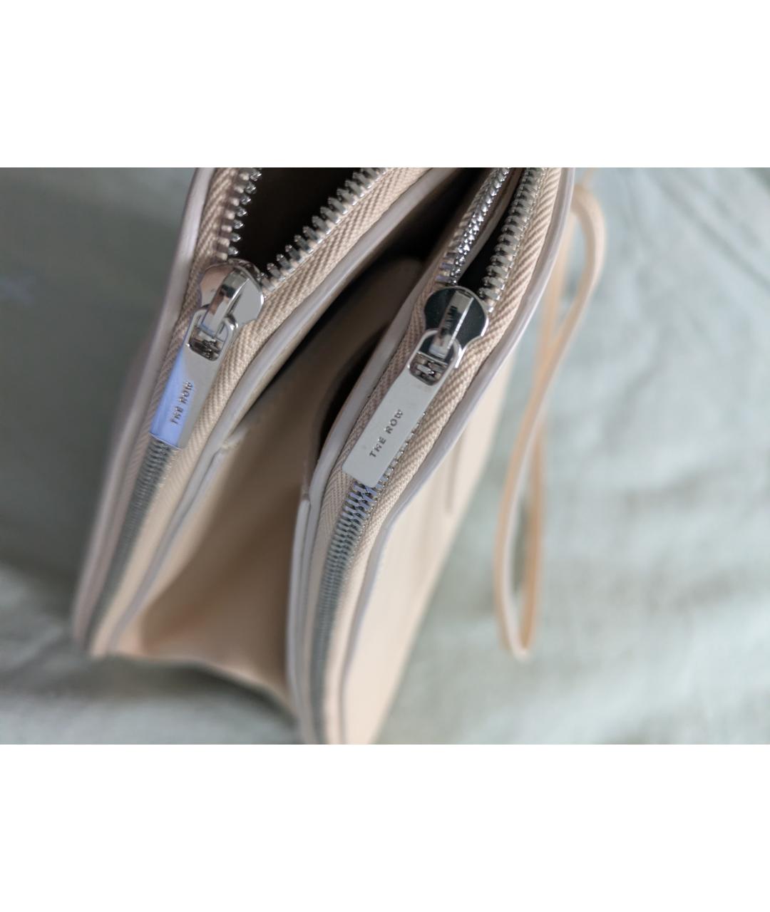 THE ROW Бежевая кожаная сумка через плечо, фото 5