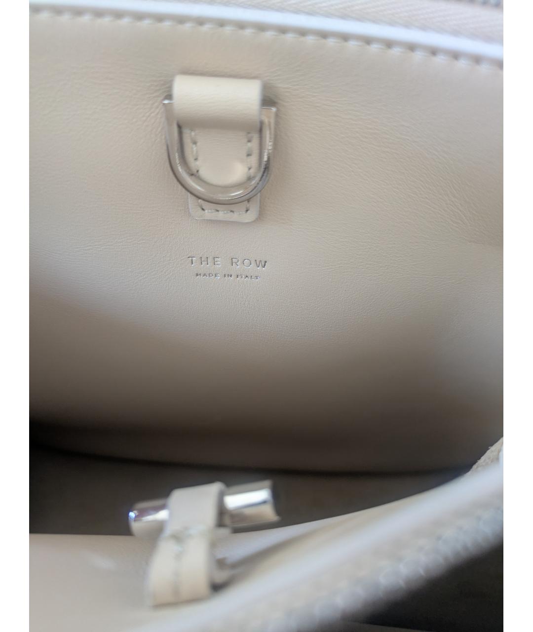 THE ROW Бежевая кожаная сумка через плечо, фото 3