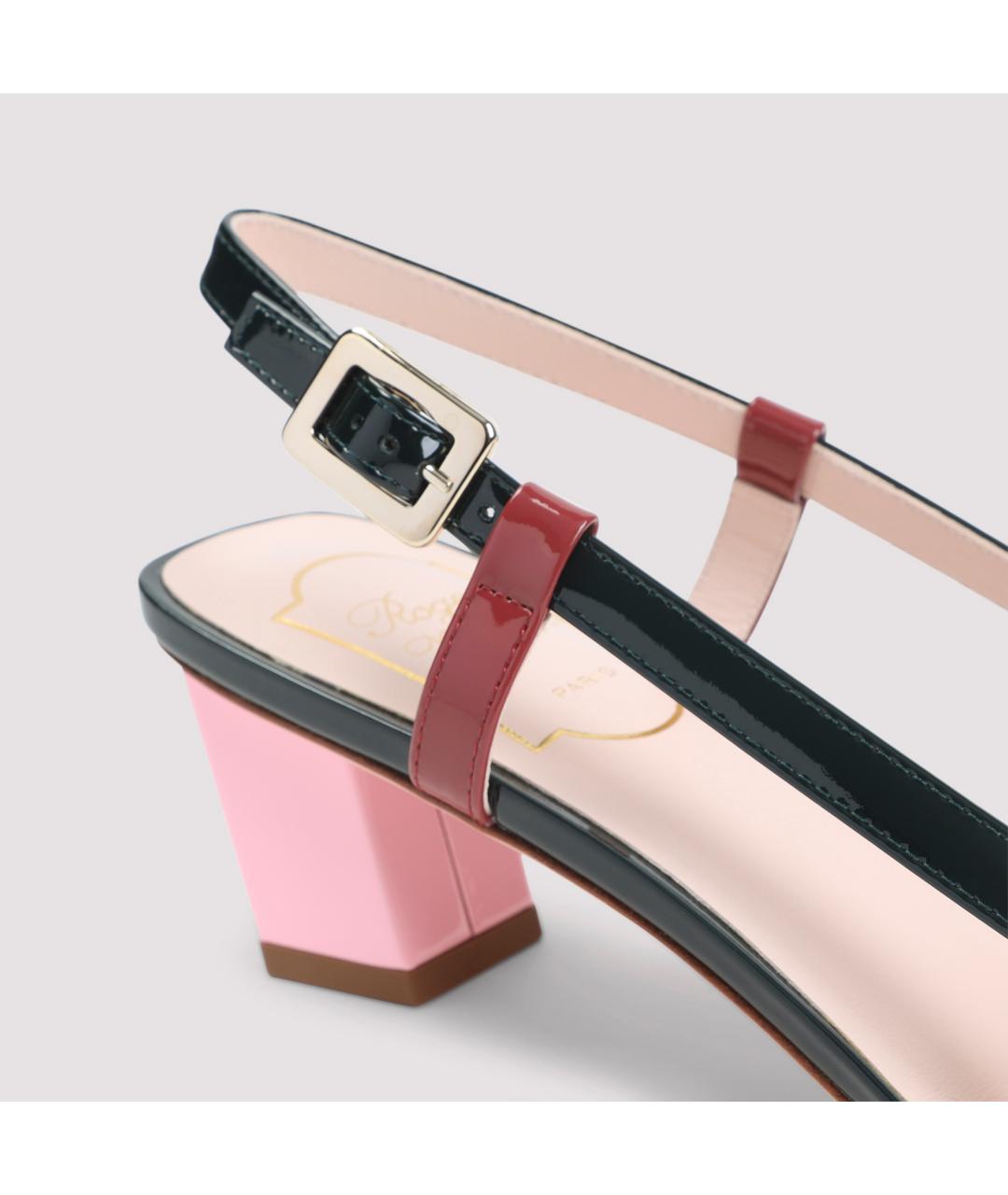 ROGER VIVIER Мульти кожаные туфли, фото 6