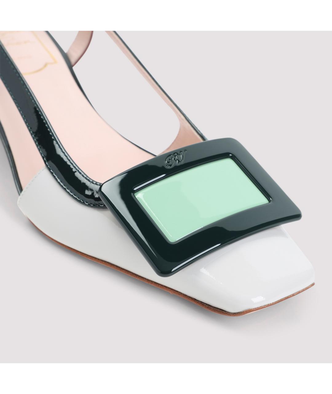 ROGER VIVIER Мульти кожаные туфли, фото 5