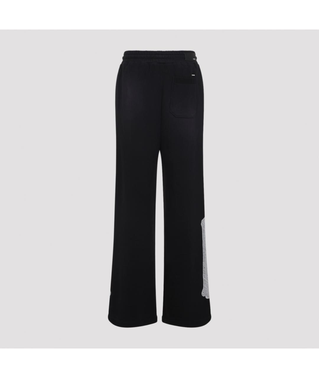 AMIRI Черные хлопковые повседневные брюки, фото 3