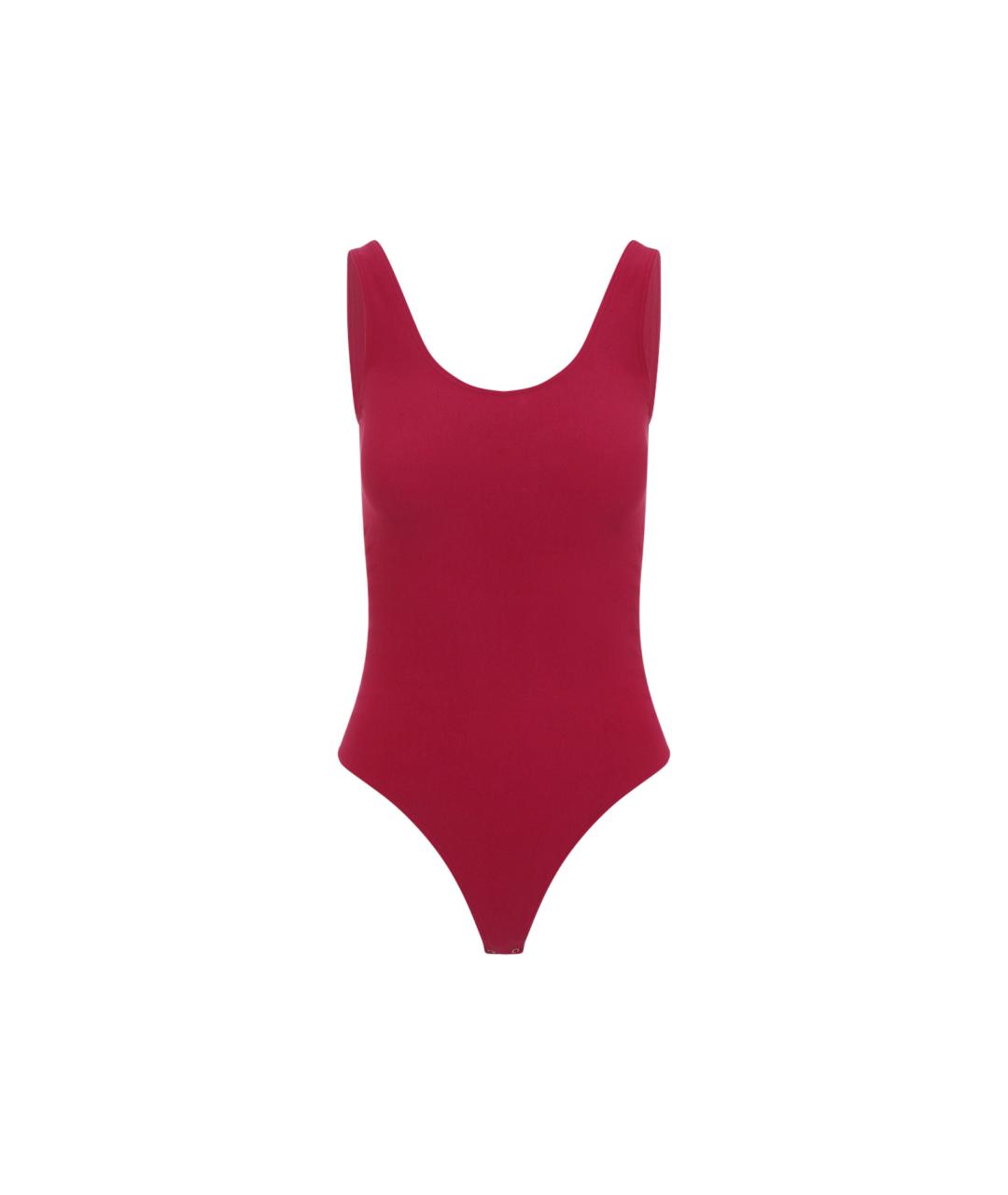 WOLFORD Фуксия полиамидовое боди, фото 1