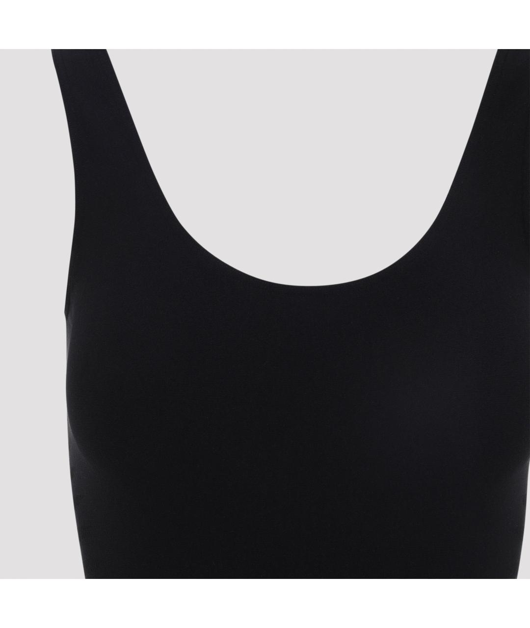 WOLFORD Черное полиамидовое боди, фото 4