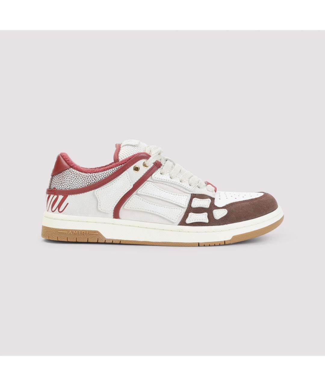 AMIRI Мульти кожаные низкие кроссовки / кеды, фото 2