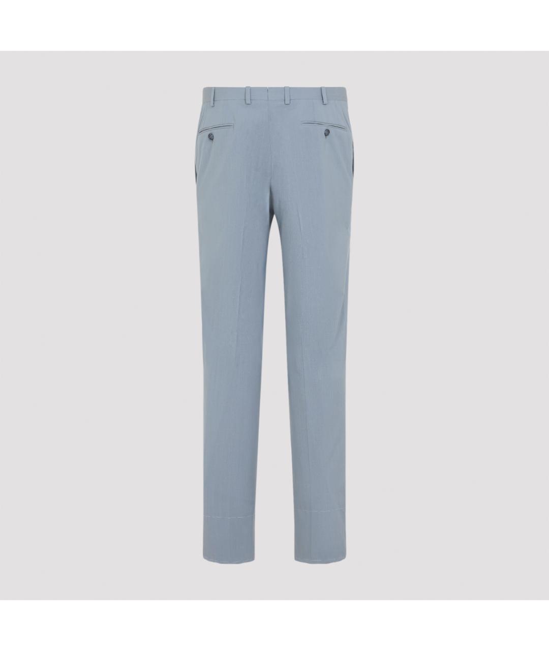 BRIONI Голубой классический костюм, фото 9