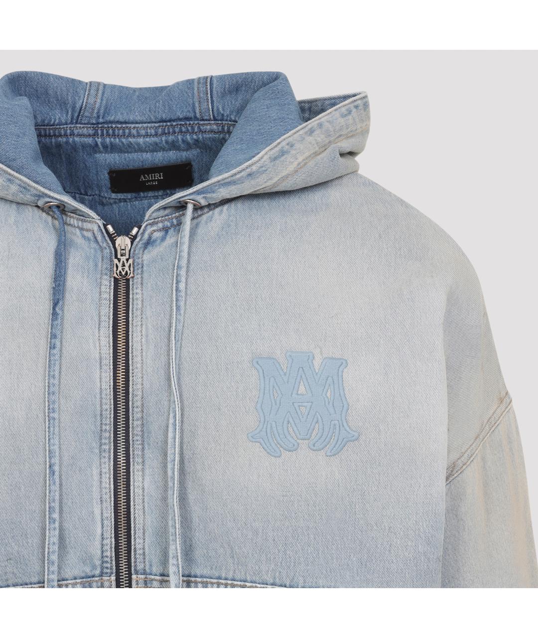 AMIRI Голубая хлопковая куртка, фото 5