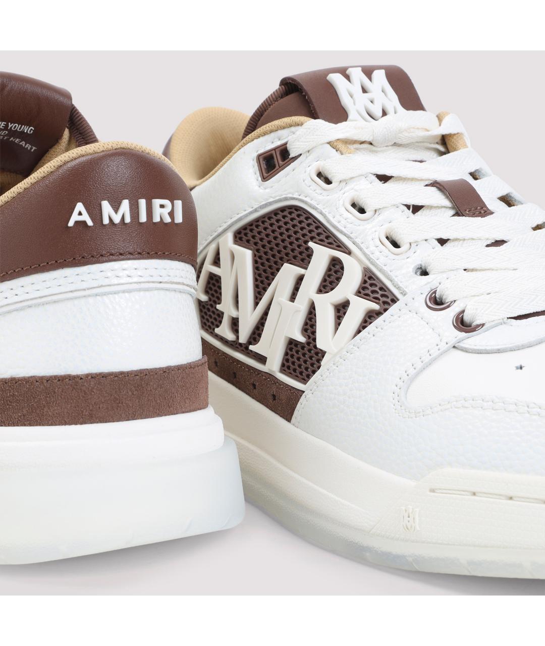 AMIRI Мульти кожаные низкие кроссовки / кеды, фото 5