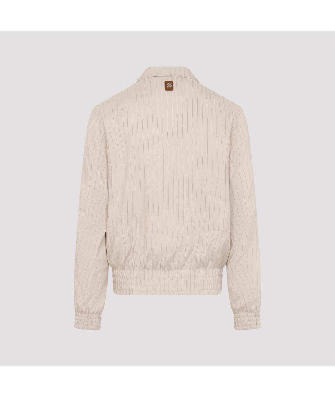 AMIRI Бежевая вискозная куртка, фото 2