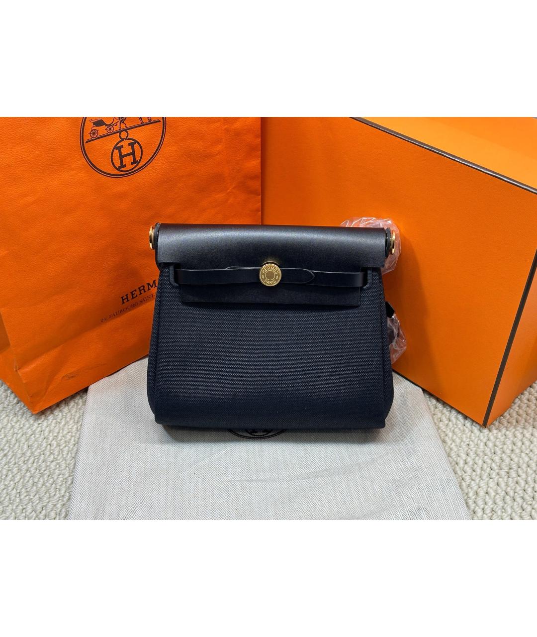 HERMES Черная сумка через плечо, фото 3