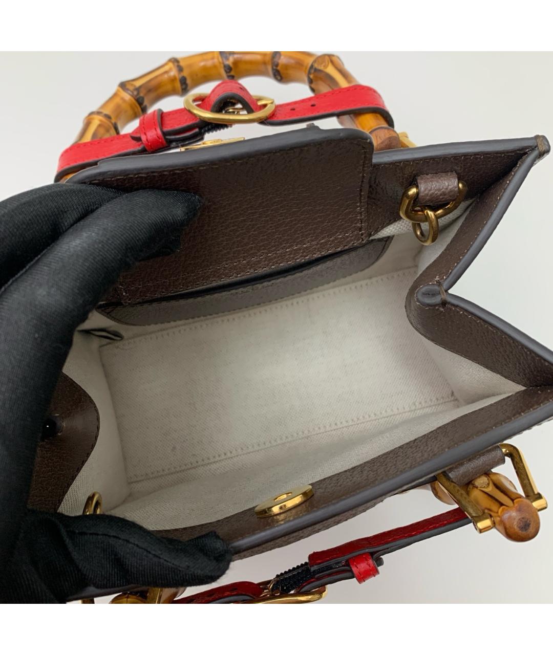 GUCCI Коричневая сумка через плечо, фото 7