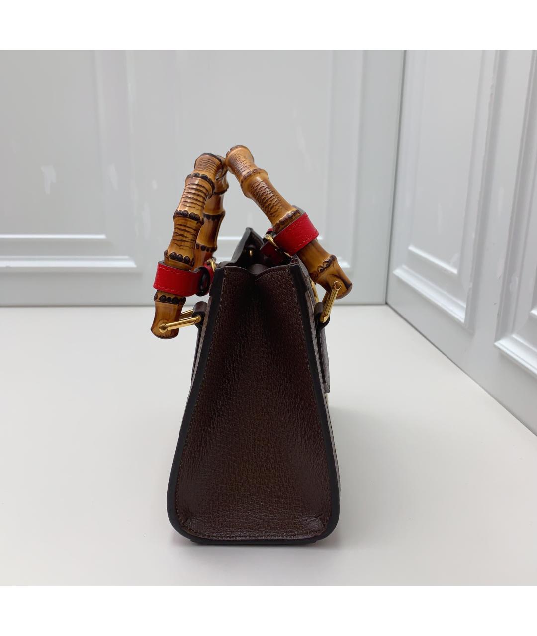 GUCCI Коричневая сумка через плечо, фото 3