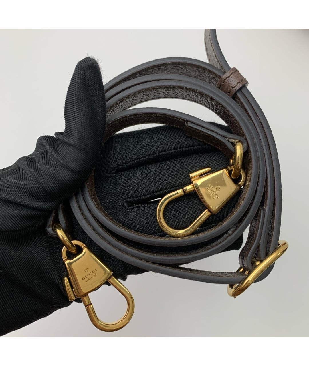 GUCCI Коричневая сумка через плечо, фото 6