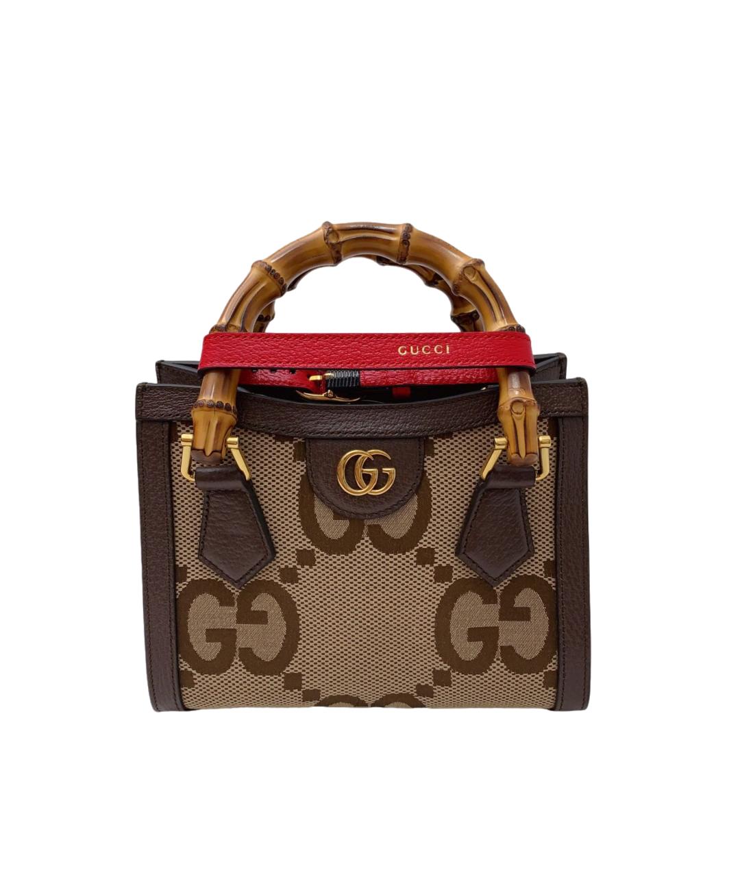 GUCCI Коричневая сумка через плечо, фото 1