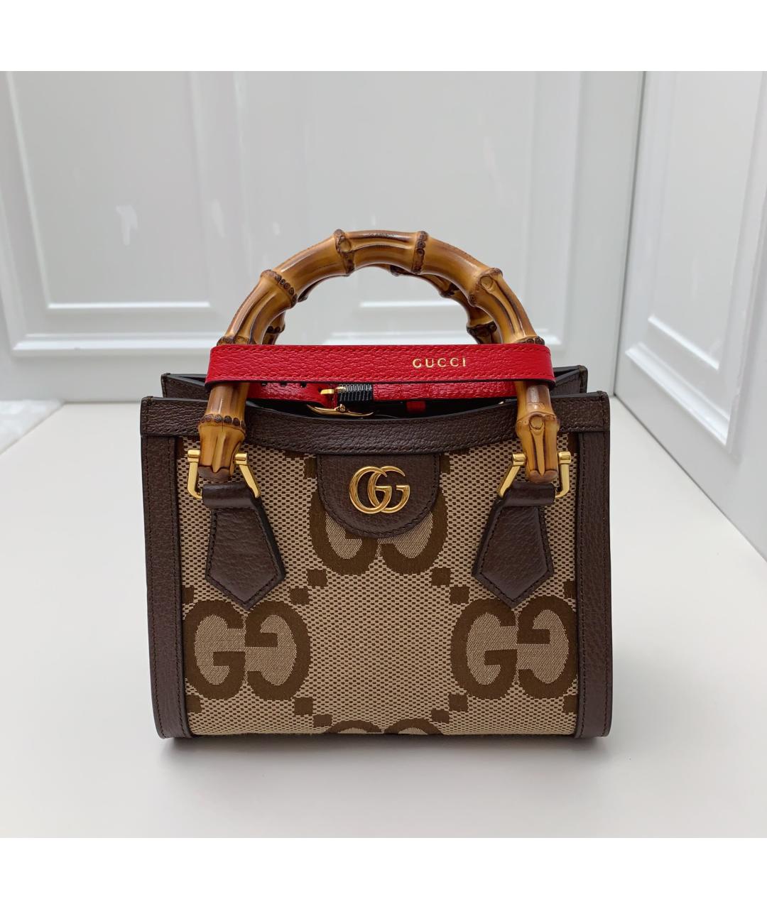 GUCCI Коричневая сумка через плечо, фото 2