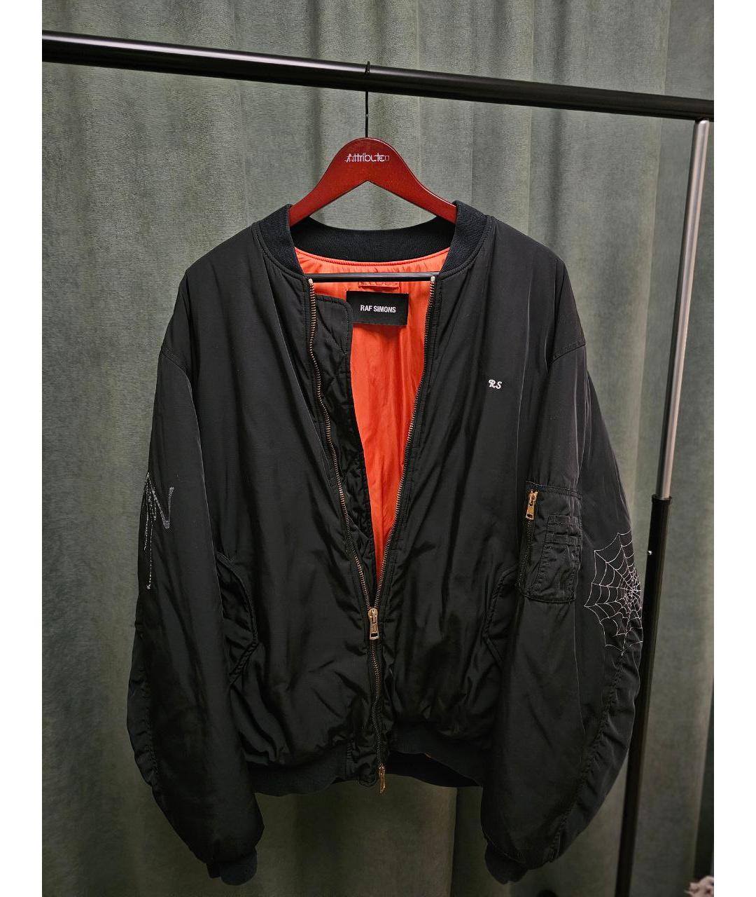 RAF SIMONS Черная полиэстеровая куртка, фото 5