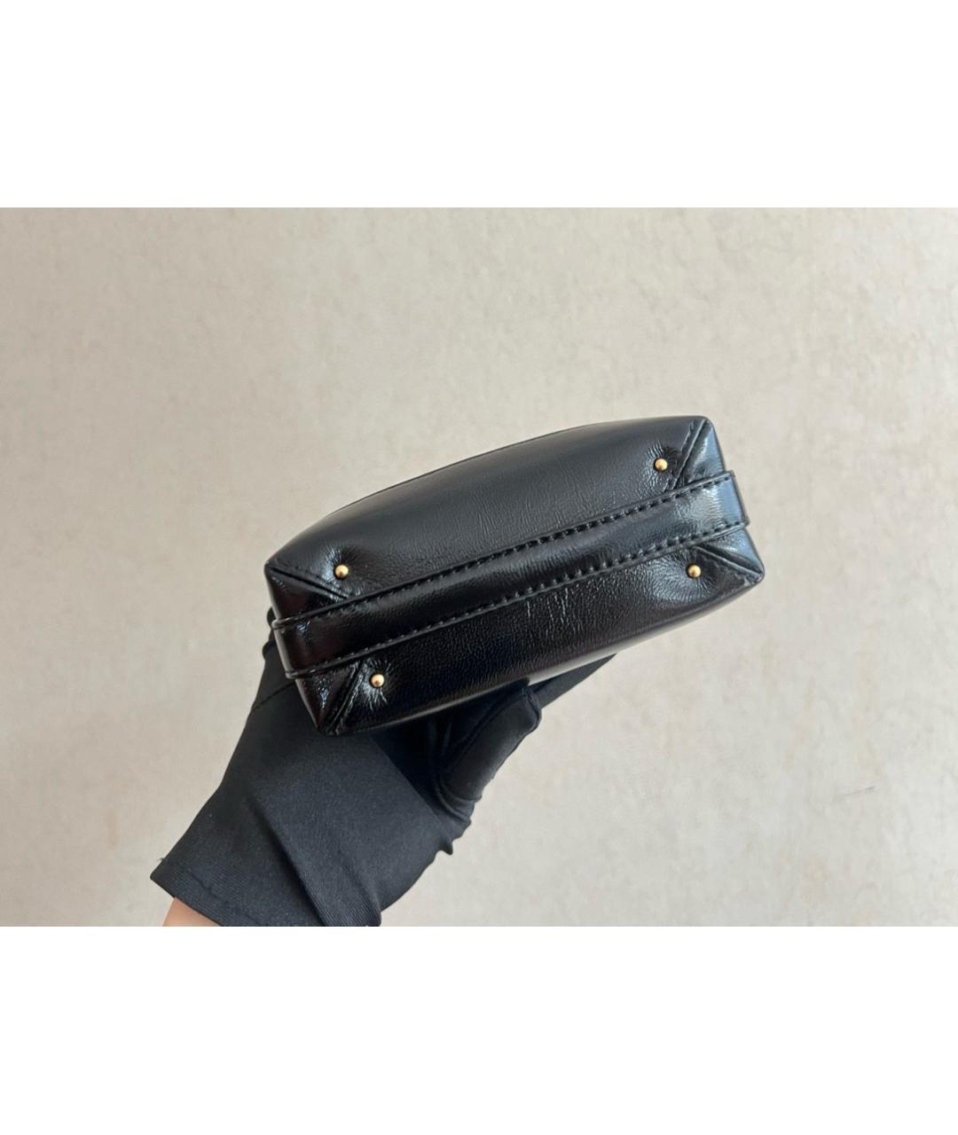 CHANEL Черная сумка через плечо, фото 3