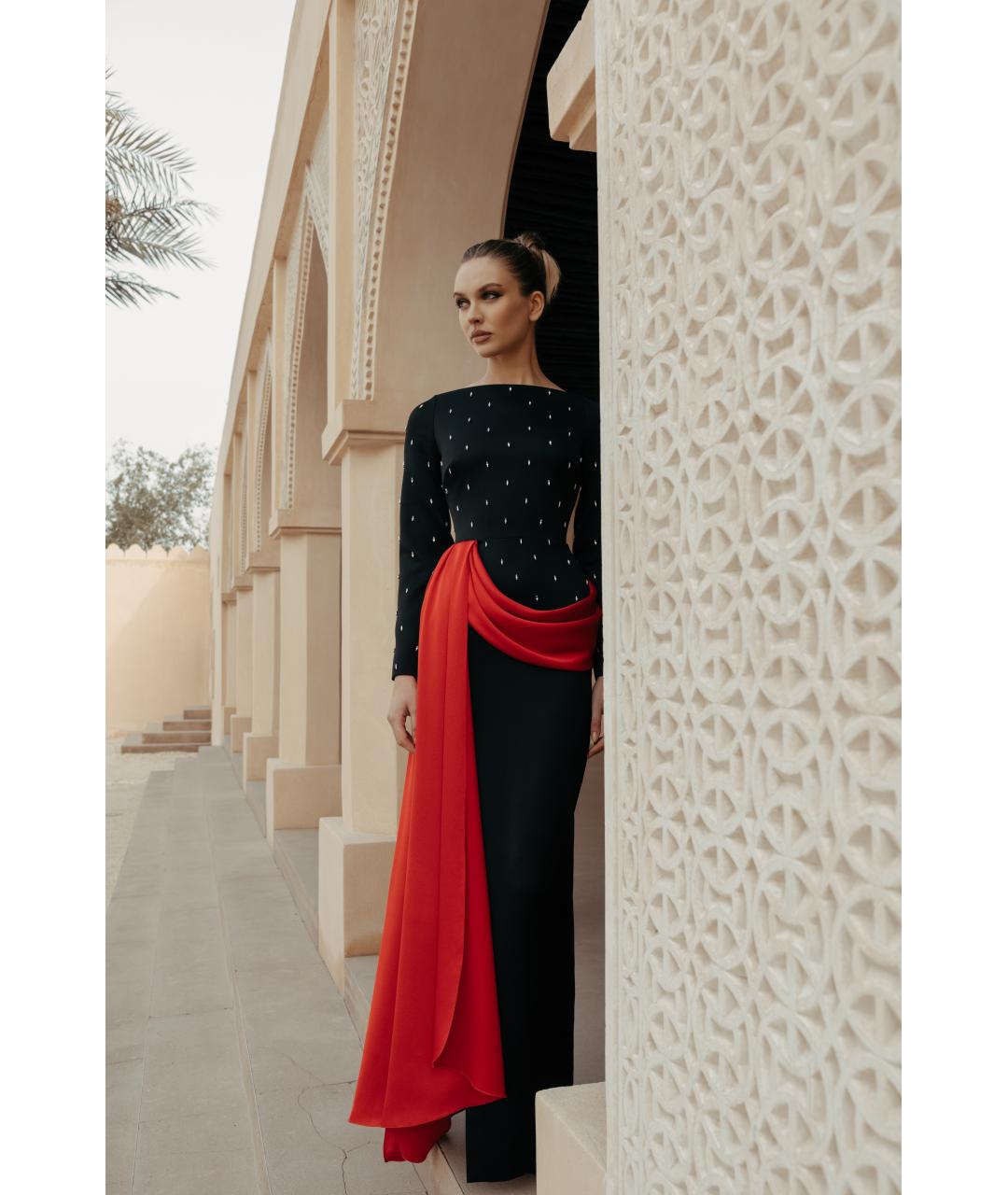 RASARIO Белое полиэстеровое вечернее платье, фото 5