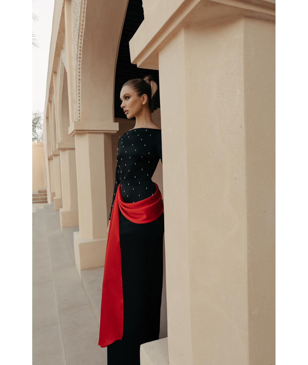 RASARIO Белое полиэстеровое вечернее платье, фото 3